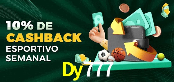 10% de bônus de cashback na Dy777